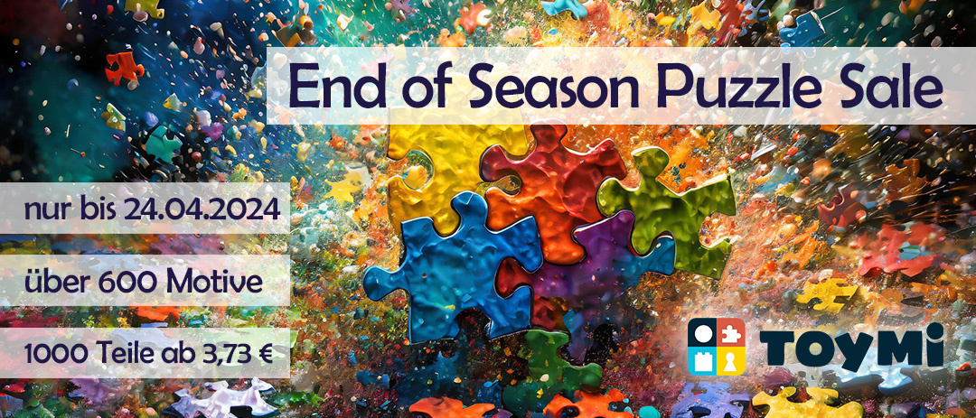End of Season Puzzle Sale 2024