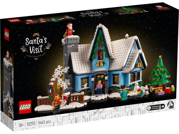 B-WARE LEGO® 10293 Icons Besuch des Weihnachtsmanns