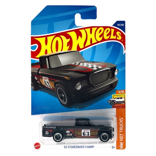 Hot Wheels  HCT51 63 Studebaker Champ Long Card