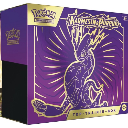 Pokemon 45579 Karmesin & Purpur Top-Trainer Box Purpur DE