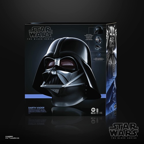 B-WARE Hasbro F5514 STAR WARS The Black Series Darth Vader Premium Electronic Helmet