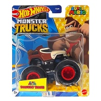 Hot Wheels HNW32 Monster Trucks Super Mario Donkey Kong