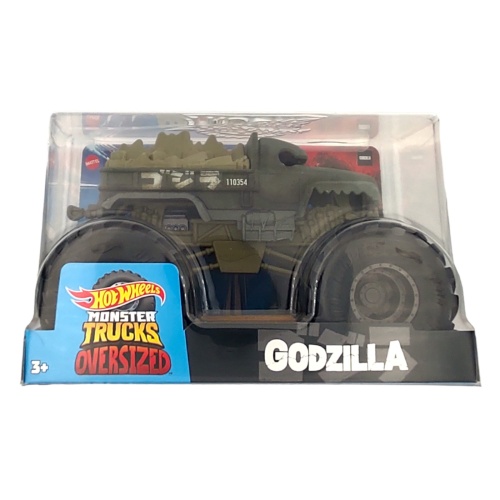 Mattel HKM50 Hot Wheels Monster Trucks 1:24 Die-Cast Godzilla