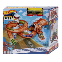 Hot Wheels HDR31 Octopus Invasion Attack Spielset