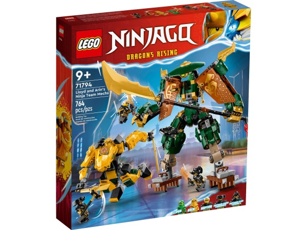 LEGO® 71794 Ninjago Lloyds und Arins Training-Mechs