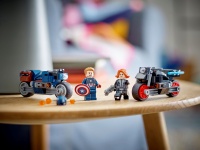 LEGO&reg; 76260 Super Heroes Black Widows &amp; Captain Americas Motorr&auml;der
