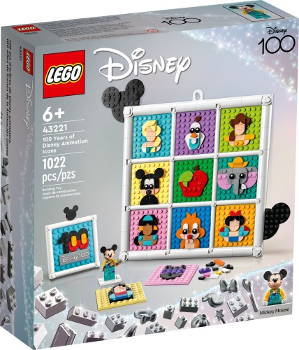 LEGO® 43221 Disney 100 Jahre Disney Zeichentrickikonen