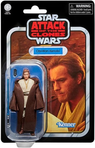 Hasbro F4492 Star Wars Attack of The Clones: Obi-Wan Kenobi 9cm
