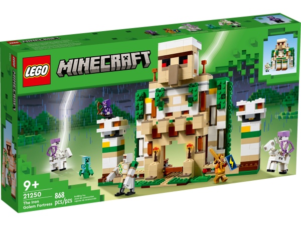 LEGO® 21250 Minecraft Die Eisengolem-Festung