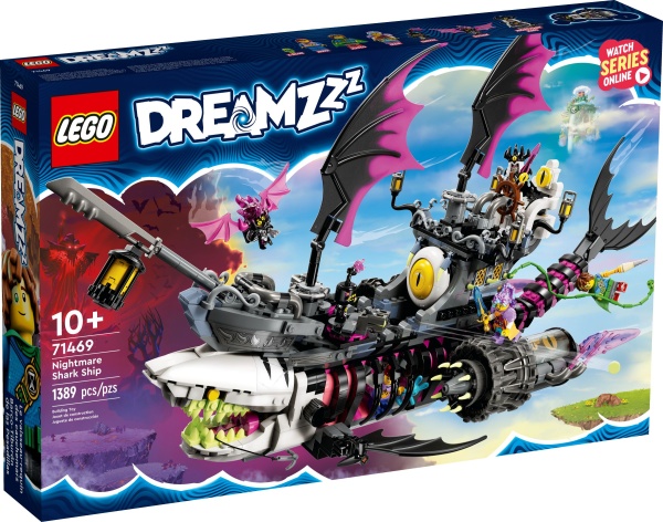 LEGO® 71469 Dreamzzz Albtraum-Haischiff
