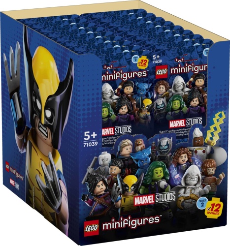 LEGO® 71039 36er Display Collectable Minifigures Marvel Minifiguren Serie 2