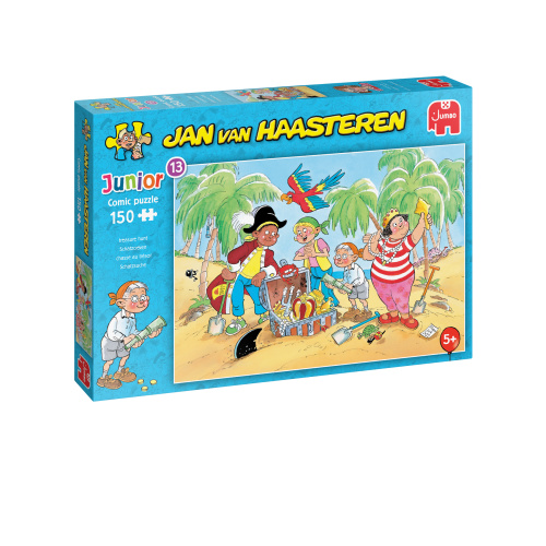 Jumbo 1110100034 Jan van Haasteren Junior - Schatzsuche 150 Teile Puzzle