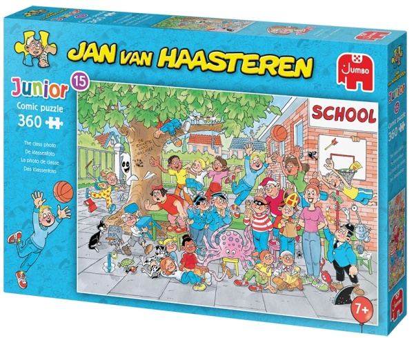 Jumbo 1110100036 Jan van Haasteren Junior - Das Klassenfoto 360 Teile Puzzle