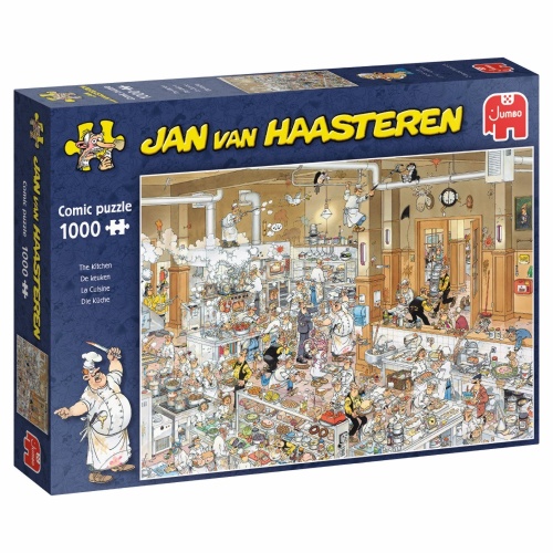 Jumbo 1119800103 Jan van Haasteren - Die Küche 1000 Teile Puzzle