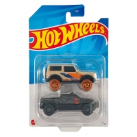 Hot Wheels HMC74 Twin Pack Ford Bronco + Off-Duty