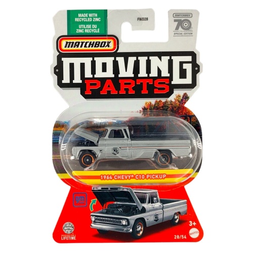 Matchbox HLG13 Moving Parts 1964 Chevy C10 Pickup