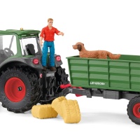 Schleich 42608 Traktor mit Anh&auml;nger