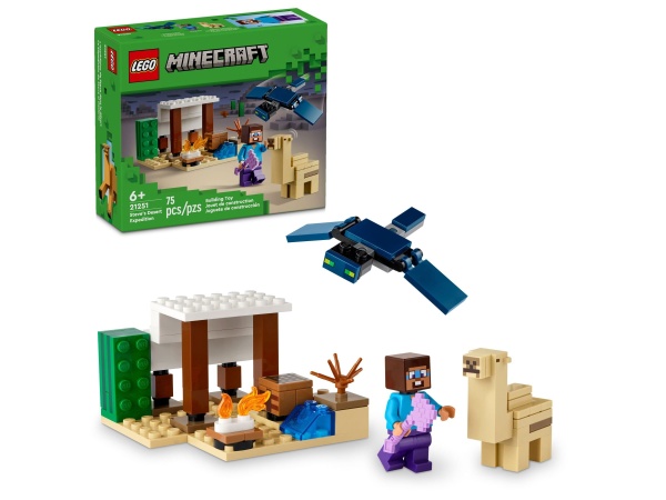 LEGO® 21251 Minecraft Steves Wüstenexpedition