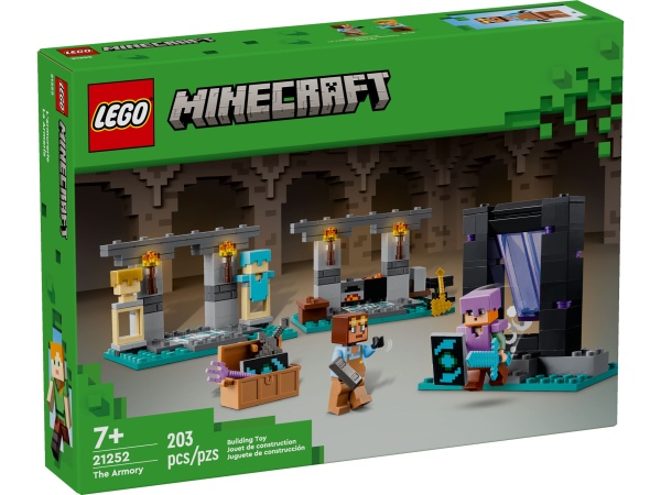 LEGO® 21252 Minecraft Die Waffenkammer