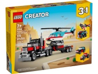 LEGO® 31146 Creator Tieflader mit Hubschrauber