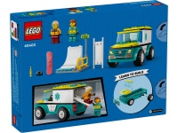 LEGO&reg; 60403 City Rettungswagen und Snowboarder