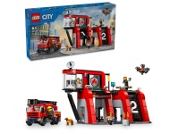 LEGO&reg; 60414 City Feuerwehrstation mit Drehleiterfahrzeug
