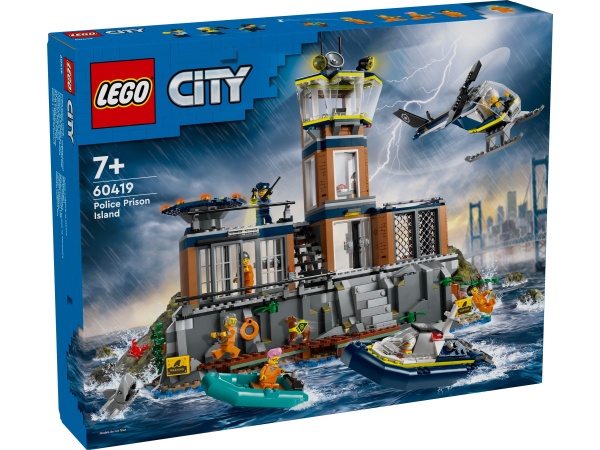 LEGO® 60419 City Polizeistation auf der Gefängnisinsel