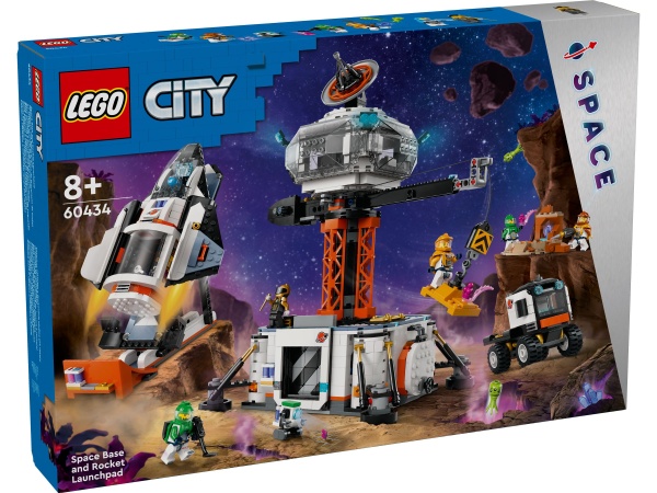 LEGO® 60434 City Raumbasis mit Startrampe