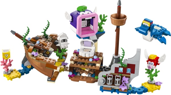 LEGO® 71432 Super Mario Dorrie und das versunkene Schiff – Erweiterungsset