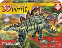 Educa 19184 3D Stegosaurus 89 Teile Puzzle