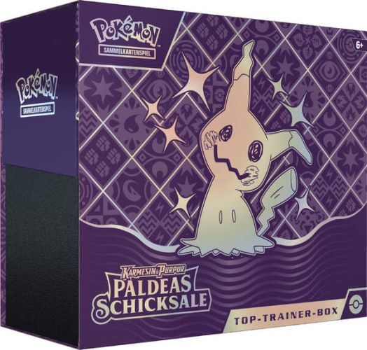 Pokemon 45806 Paldeas Schicksale Top-Trainer Box DE