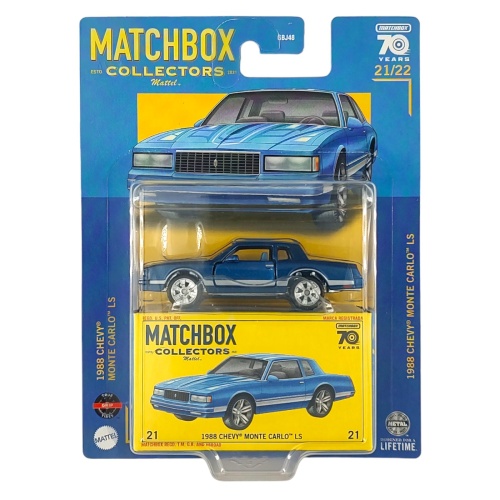 Matchbox HLJ74 Collectors Edition 1988 Chevy Monte Carlo LS