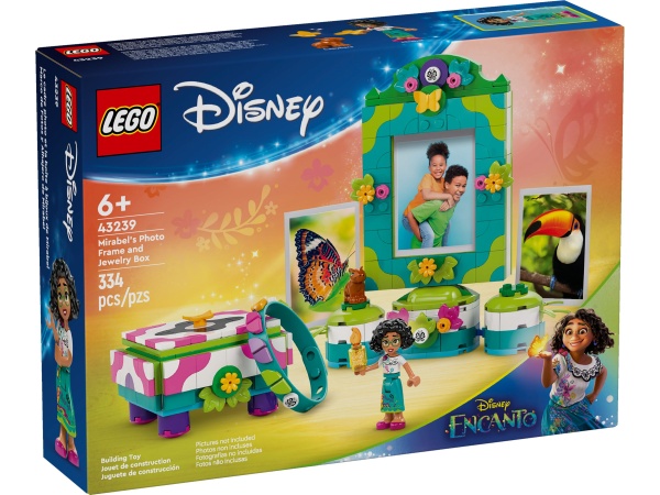 LEGO® 43239 Disney Mirabels Fotorahmen und Schmuckkassette