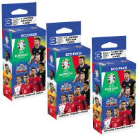 Topps 67899 UEFA EURO 2024 Match Attax – ECO PACK...