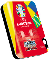 Topps 67912 UEFA EURO 2024 Match Attax &ndash; MINI TIN SET 3er Bundle