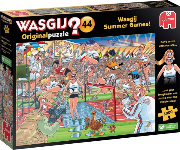 Jumbo 1110100333 Wasgij Orginal 44 - Summer Games 1000 Teile Puzzle