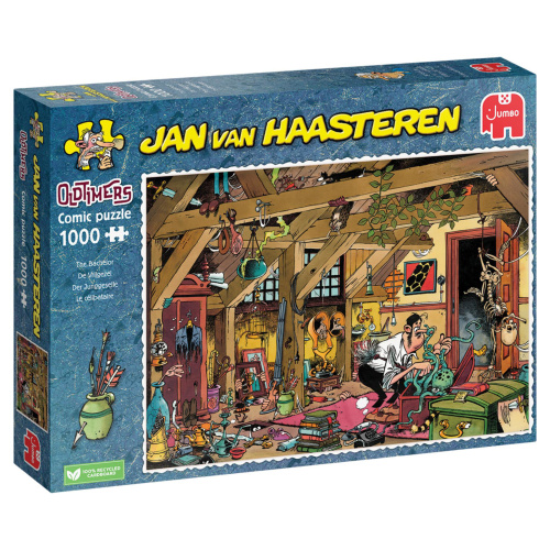 Jumbo 1110100315 Jan van Haasteren Oldtimers - Der Junggeselle - 1000 Teile Puzzle