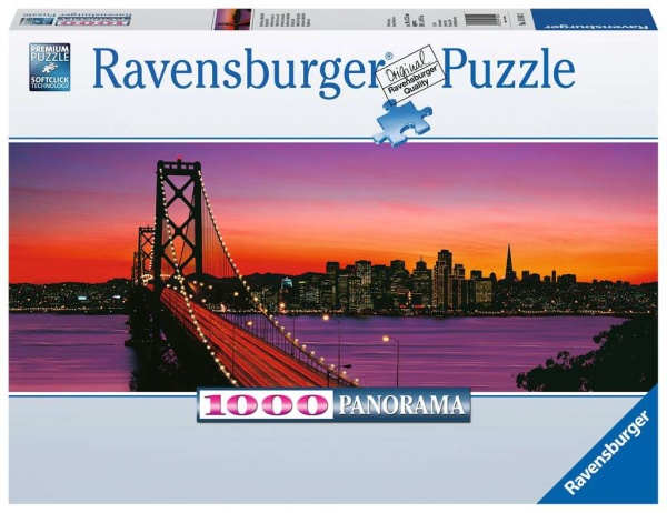 Ravensburger 15104 San Francisco Oakland Bay Bridge 1000 Teile Panorama Puzzle
