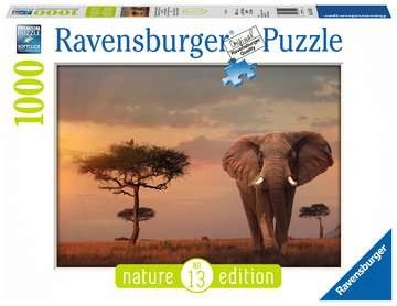 Ravensburger 15159 Elefant in Masai Mara National Park 1000 Teile Puzzle