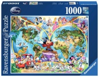 Ravensburger 15785 Disneys Weltkarte 1000 Teile Puzzle