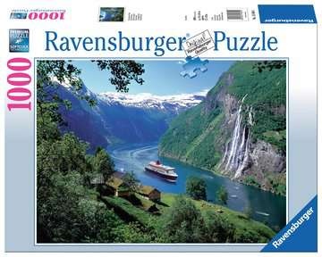 Ravensburger 15804 Norwegischer Fjord 1000 Teile Puzzle
