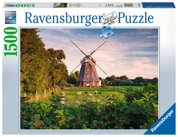 Ravensburger 16223 Windmühle an der Ostsee 1500 Teile Puzzle