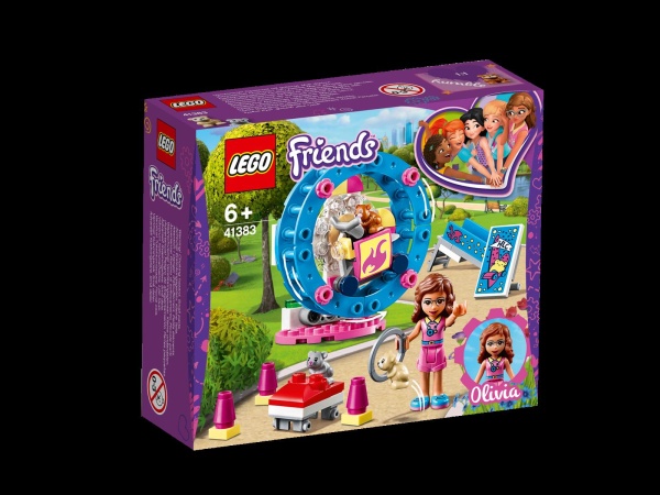 LEGO® 41383 Friends Olivias Hamster-Spielplatz