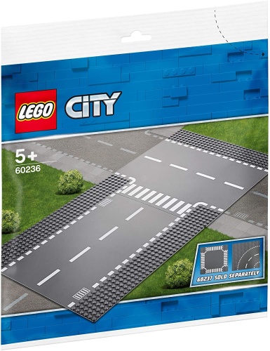 LEGO® 60236 City Gerade und T-Kreuzung