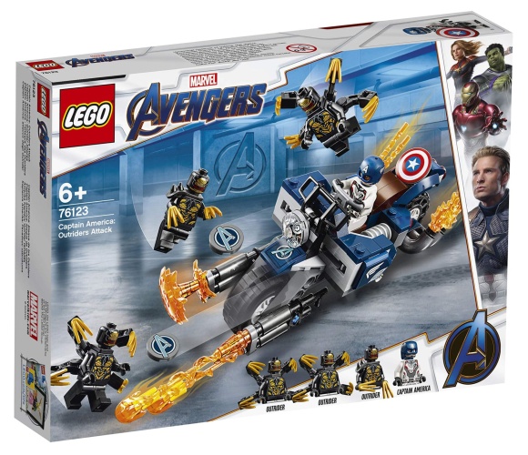 LEGO® 76123 Marvel Super Heroes Avengers Captain America Outriders Attack