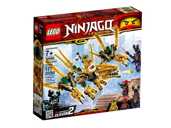 LEGO® 70666 Ninjago Goldener Drache