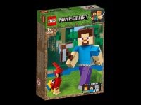 LEGO&reg; 21148 Minecraft BigFig Steve mit Papagei