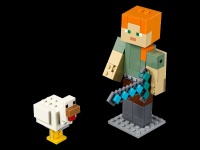 LEGO&reg; 21149 Minecraft BigFig Alex mit Huhn