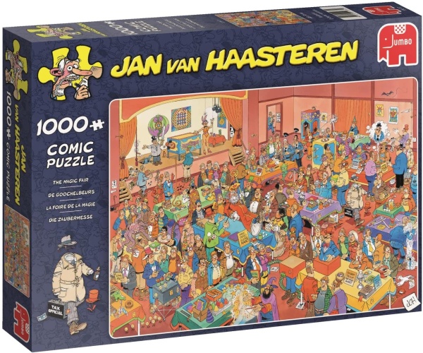 Jumbo 19072 Jan van Haasteren - Die Zauberer Messe 1000 Teile Puzzle