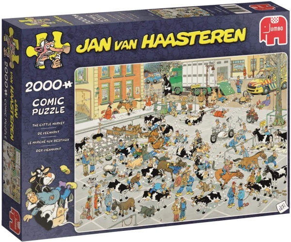 Jumbo 19078 Jan van Haasteren - Der Viehmarkt 2000 Teile Puzzle